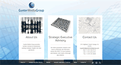 Desktop Screenshot of guntermediagroup.com
